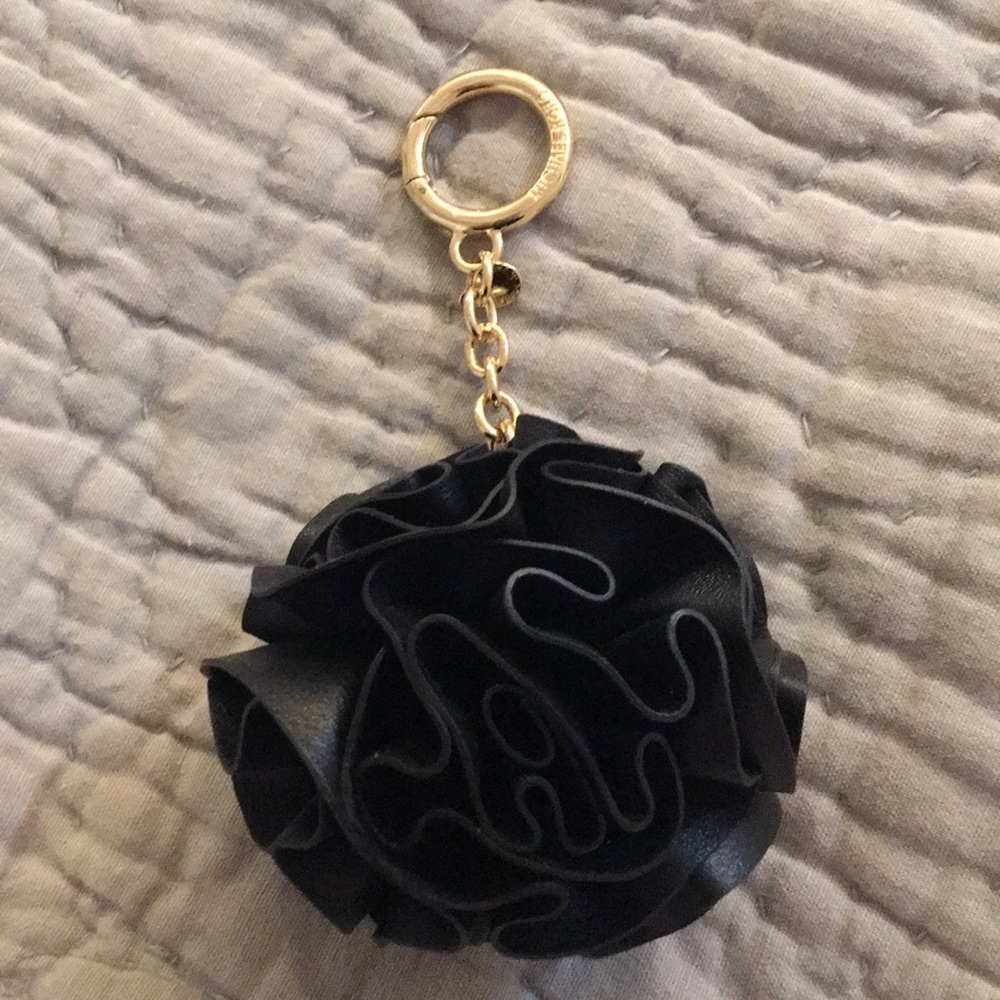 Michael Kors key chain leather